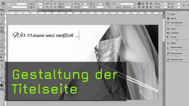 Textrahmen und Bildrahmen in Indesign