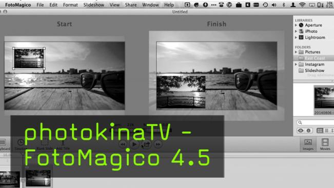 photokinaTV, Bastian Wölfle, FotoMagico 4.5