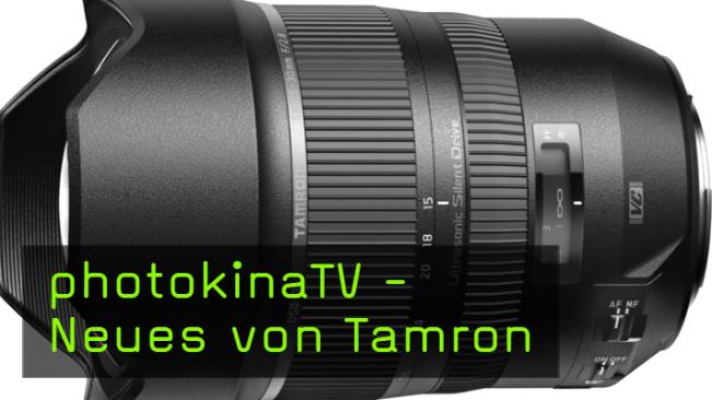 photokinaTV, neues Objektiv von Tamron