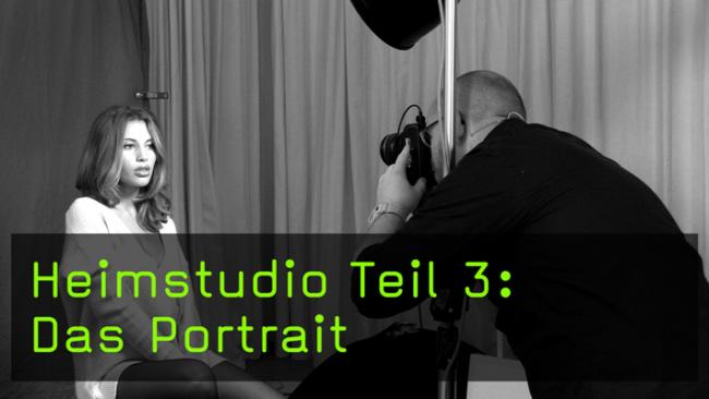 Portraitfotografie im Heimstudio