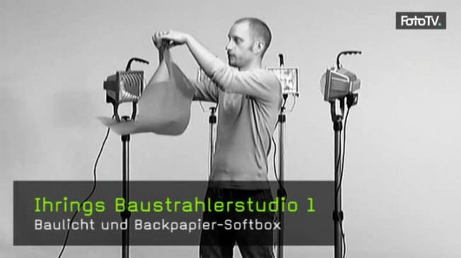 Aktfotografie Baustrahler