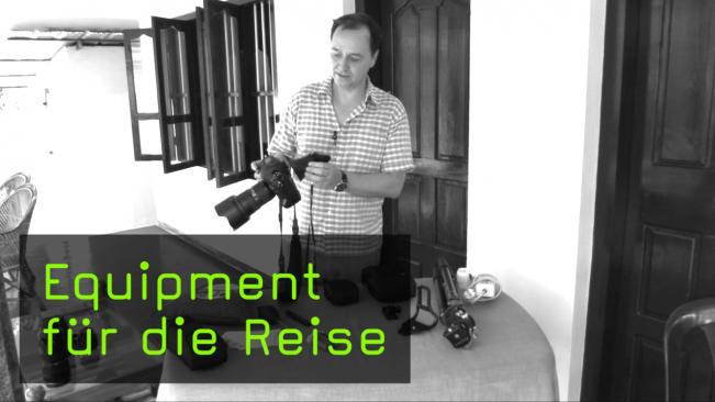 Equipment für die Reise