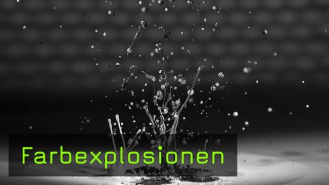 Farbexplosionen, kreatives Fotografieren, FotoTV. Tutorial mit Michael Krone von der fotocommunity