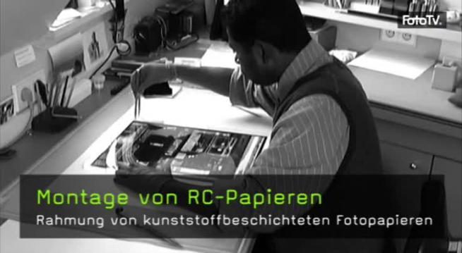 Rahmung von RC-Papieren