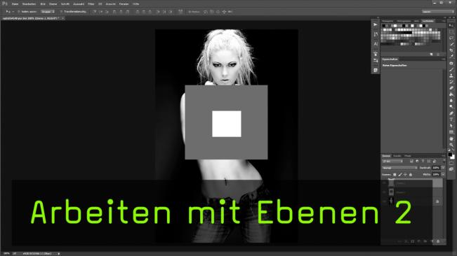 Arbeiten mit Ebenen in PS CC
