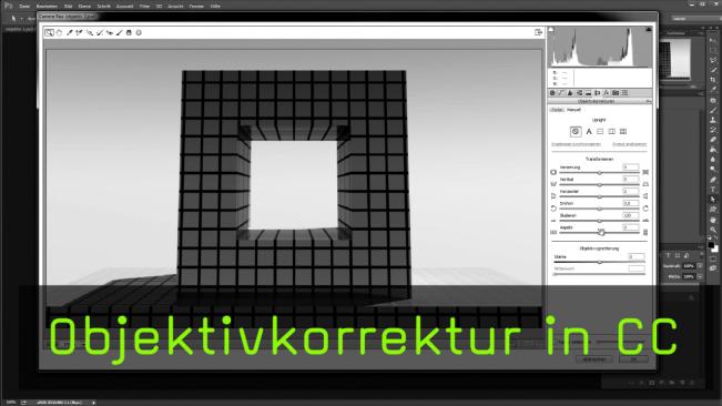 Objektivkorrektur in CC