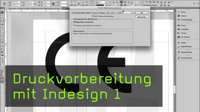 Indesign Druckvorstufe