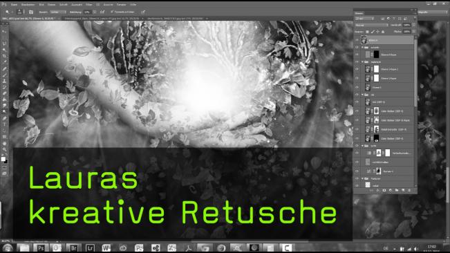 Lauras kreative Retusche