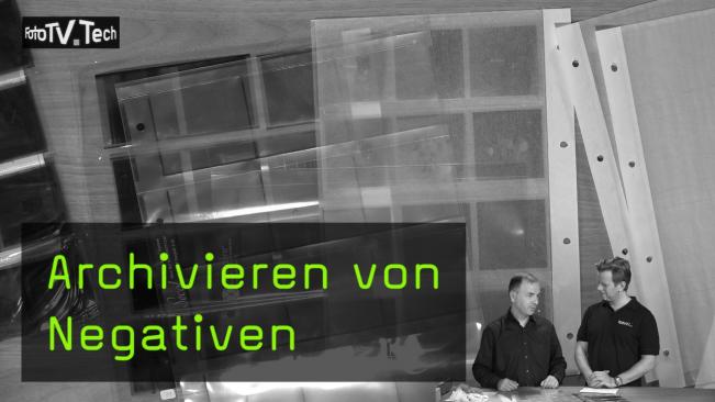 Archivieren von Negativen mit Bojan Radojkovic