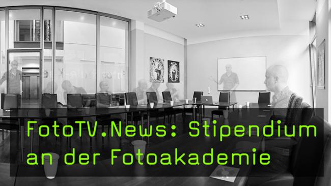 Stipendium und Studium an der Fotoakademie 