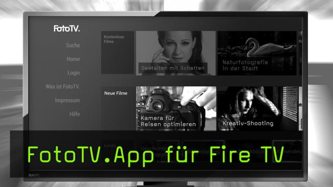 FotoTV auf dem Fernseher sehen