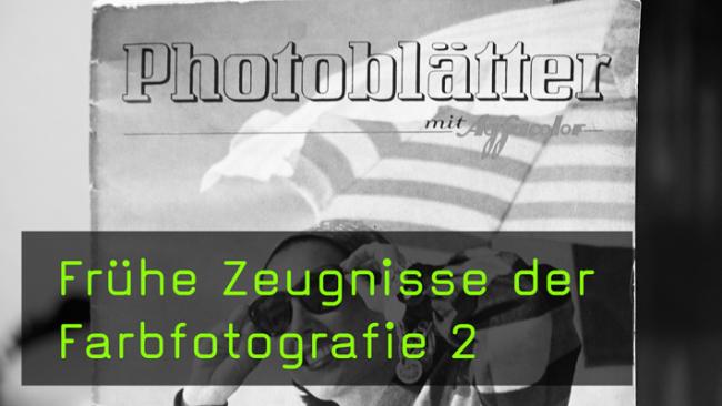 Farbfotografie nach 1945