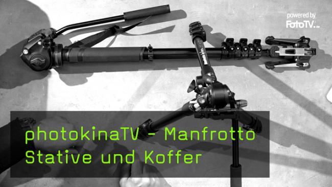 Manfrotto Stative und Kamerakoffer