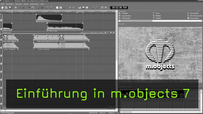 Effektiv arbeiten in m.objects