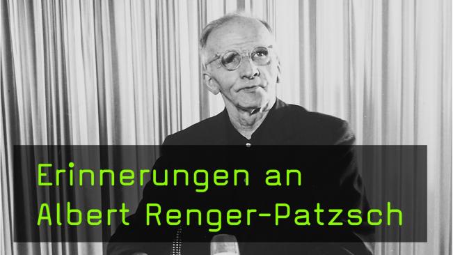 Renate Gruber über den Fotografen Albert Renger-Patzsch