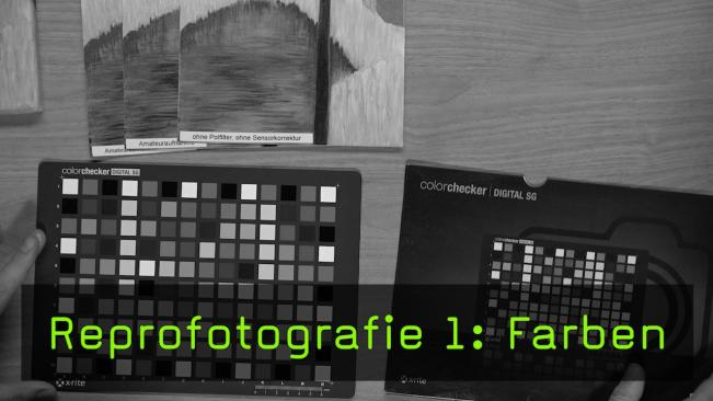 Reprofotografie 1: Farben