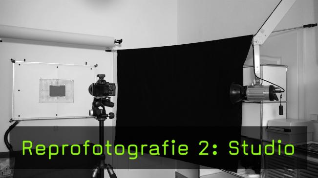 Reprofotografie 2: Studio