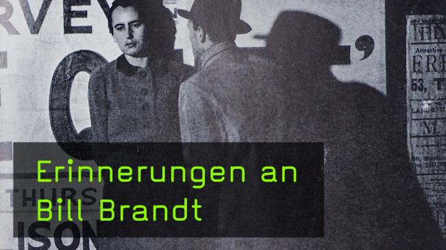 Der britische Fotograf Bill Brandt im Portrait