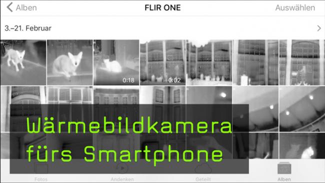 Wärmebildkamera fürs Smartphone