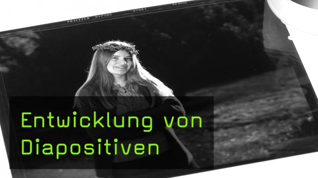 Entwicklung von Diapositiven