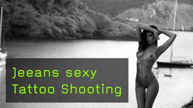 Jeeans sexy Tattoo Shooting