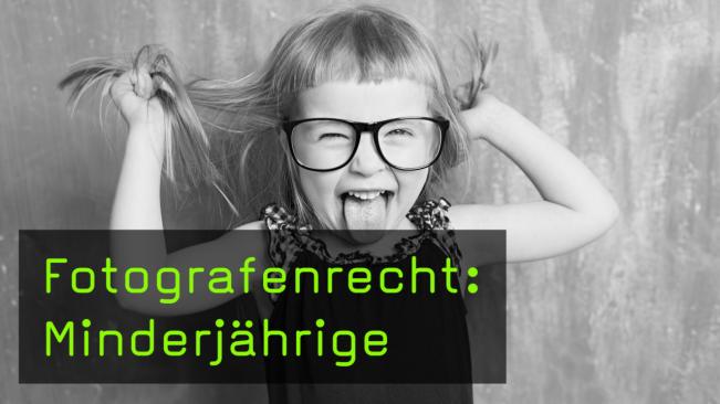 Fotografenrecht: Minderjährige