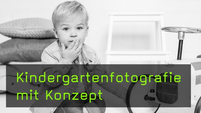 Kindergartenfotografie mit Konzept