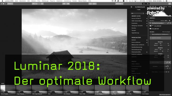 Bildbearbeitung mit Luminar 2018