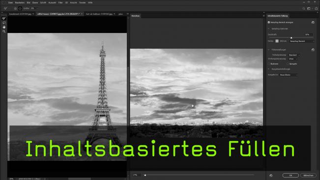 Gegenstände verschwinden lassen in Photoshop