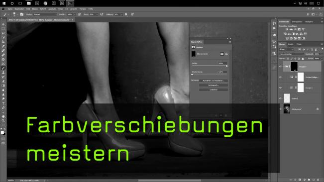 Farben in Photoshop anpassen und verschieben