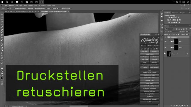 Druckstellen retuschieren in Photoshop