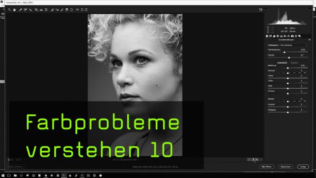 Farbprobleme bei der RAW-Konvertierung