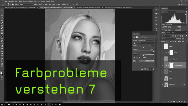 Farbprobleme in Bildern finden