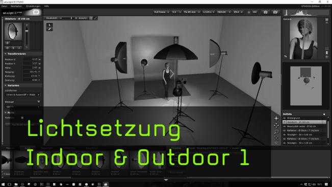 Portraitshooting mit mehreren Lichtquellen