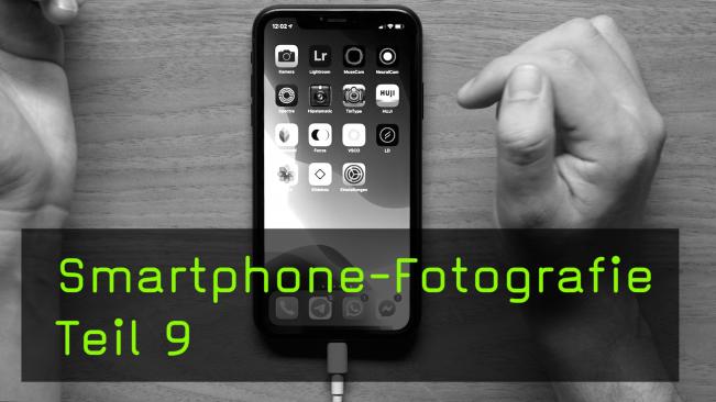 Actionfotos Bildbearbeitung auf dem Smartphone