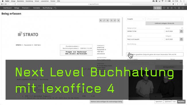 Belege in Lexoffice einpflegen