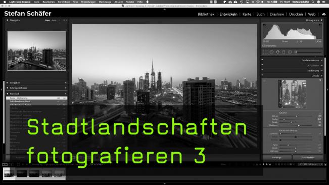 Fotos zur blauen Stunde bearbeiten