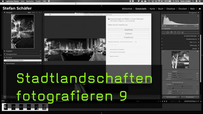 Panorama Stitching in Lightroom
