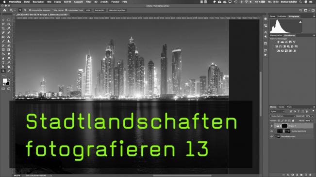 Nachtfotos bearbeiten in Photoshop