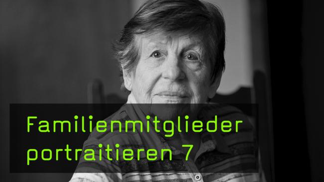 Indoor-Fotografie Lichtsetup, Familienmitglieder portraitieren