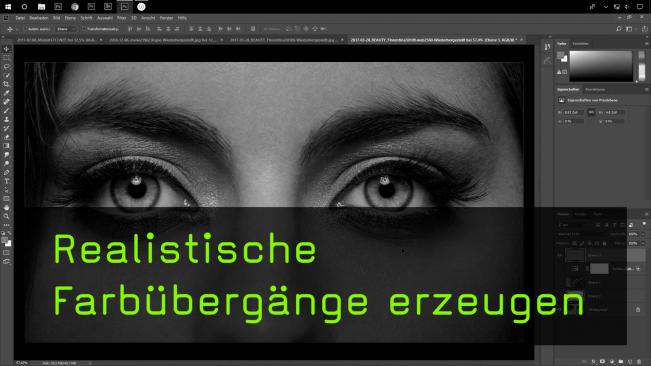 Realistische Farbübergänge erzeugen