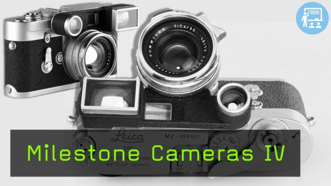 Historische Fotokameras - Polaroid und M-Leica