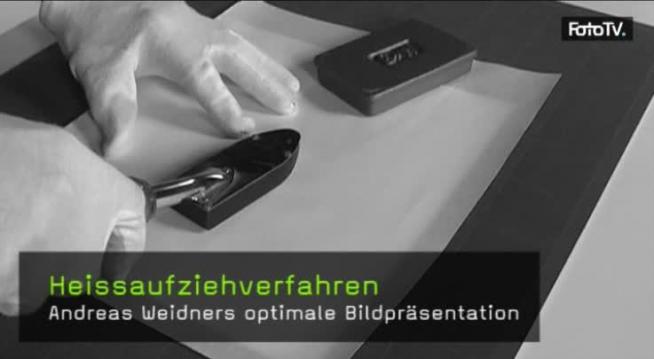 Heissaufziehverfahren, Fine-Art, Bildpräsentation