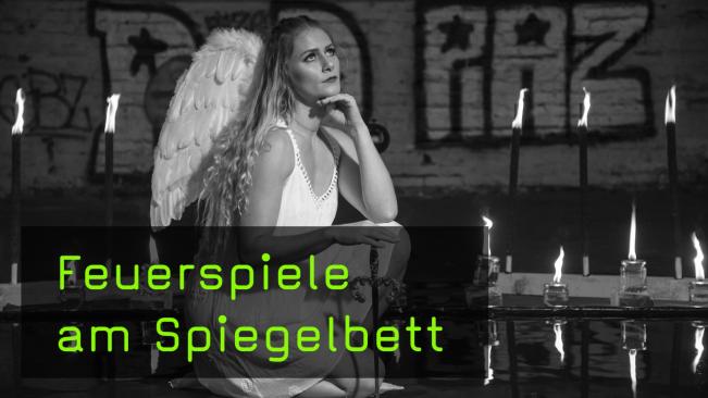Peter fotografiert Models mit Flammen und Wasser