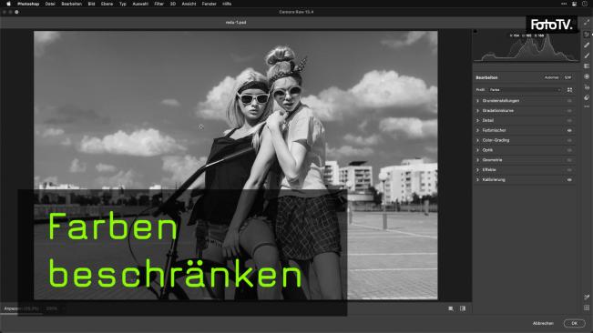 Farben beschränken in Photoshop
