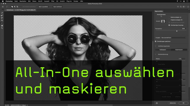 Auswählen und maskieren in Photoshop
