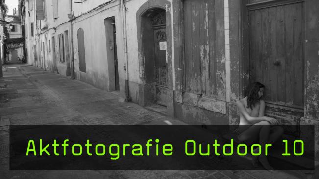 Aktfotografie in der Stadt