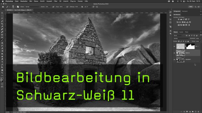 Schwarz-Weiß-Bilder in Photoshop aufwerten