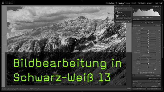 Workflow für die SW-Landschaftsfotografie