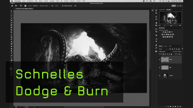 Schnelles Dodge & Burn